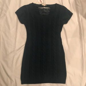 Green Sweater Dress